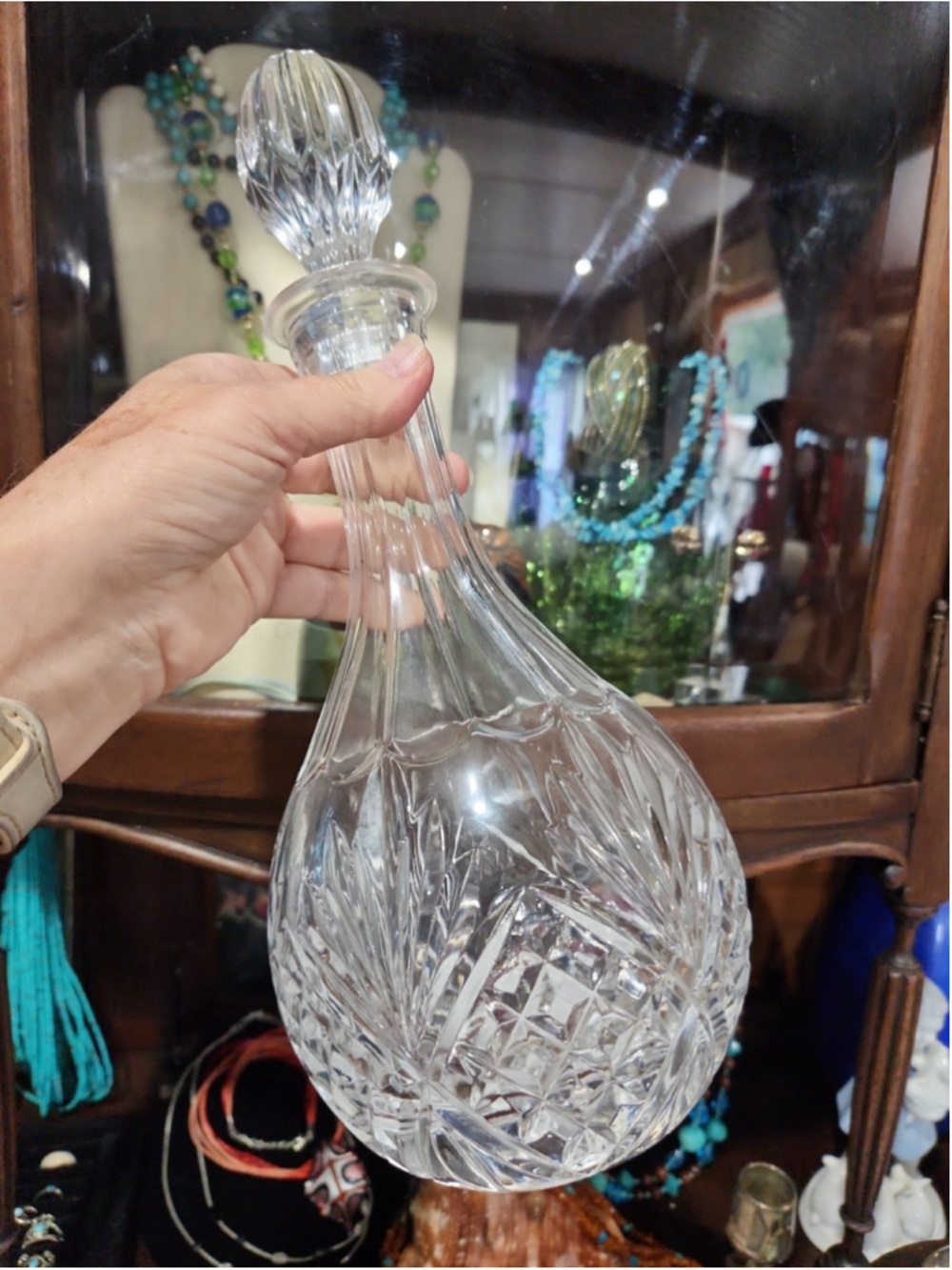Temkin Clear Wine Decanter with Round Stopper